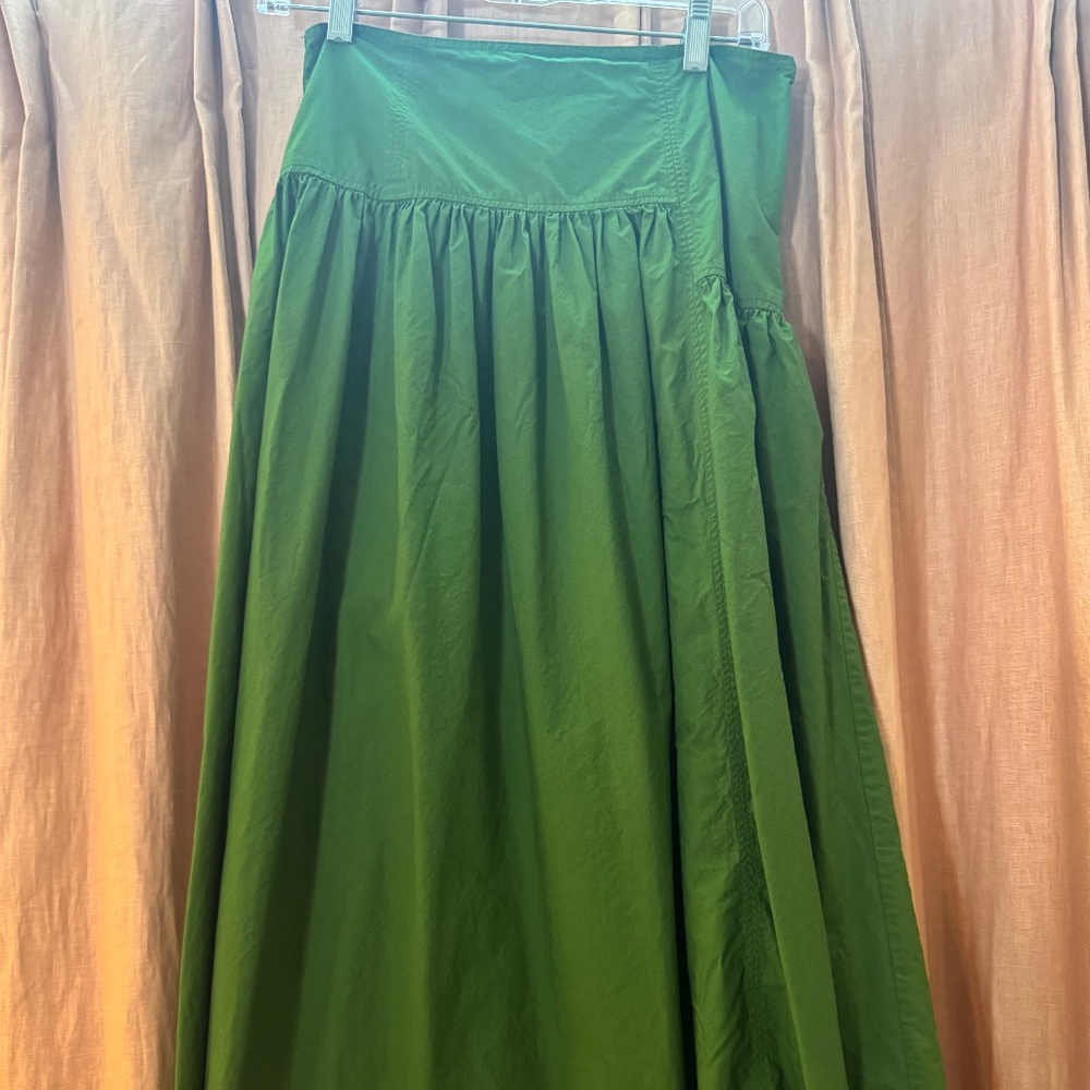 Apiece Apart Midi Cotton Skirt